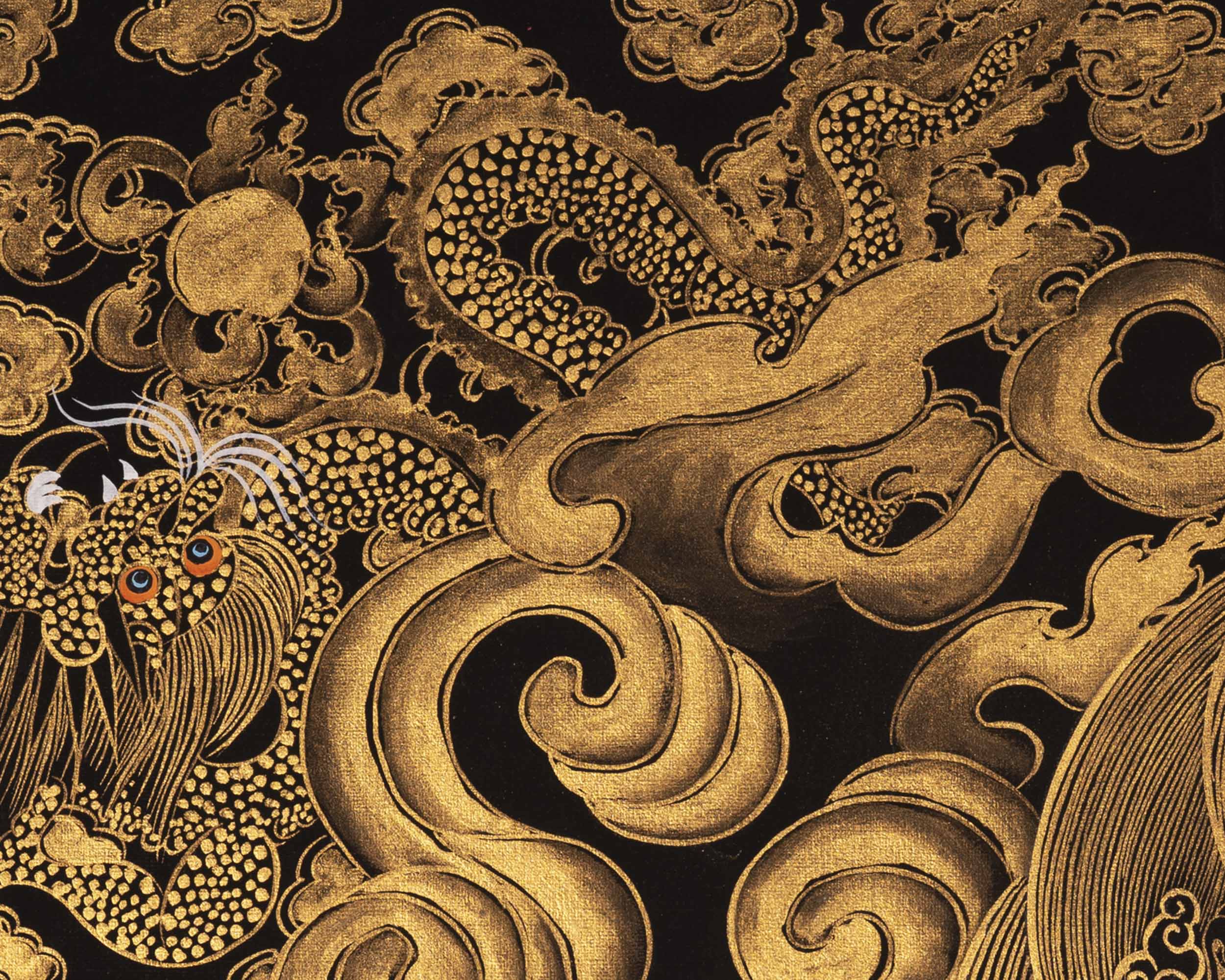 Vajra Panjarnatha Thangka | Wrathful Dharmapala