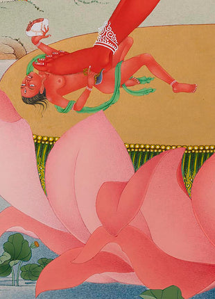 Mother Vajrayogini Thangka | Traditional Buddhist Dakini Painting