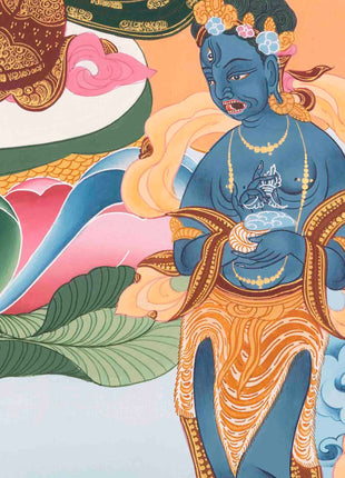 Avalokitesvara Chenresig Thangka | Religious Buddhist Art | Buddhist Gifts