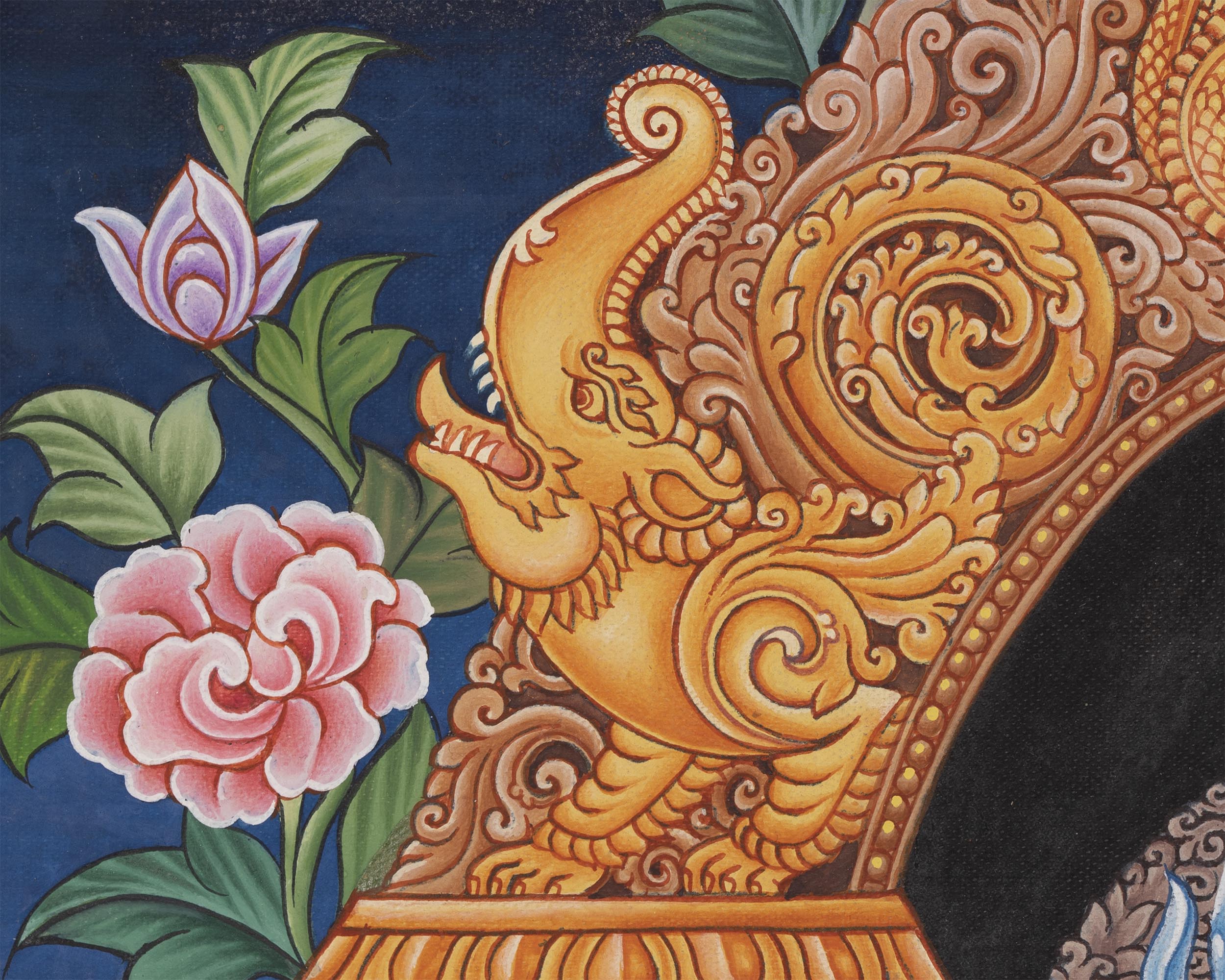Simhanada Lokeshvara Print |  Wall Decoration