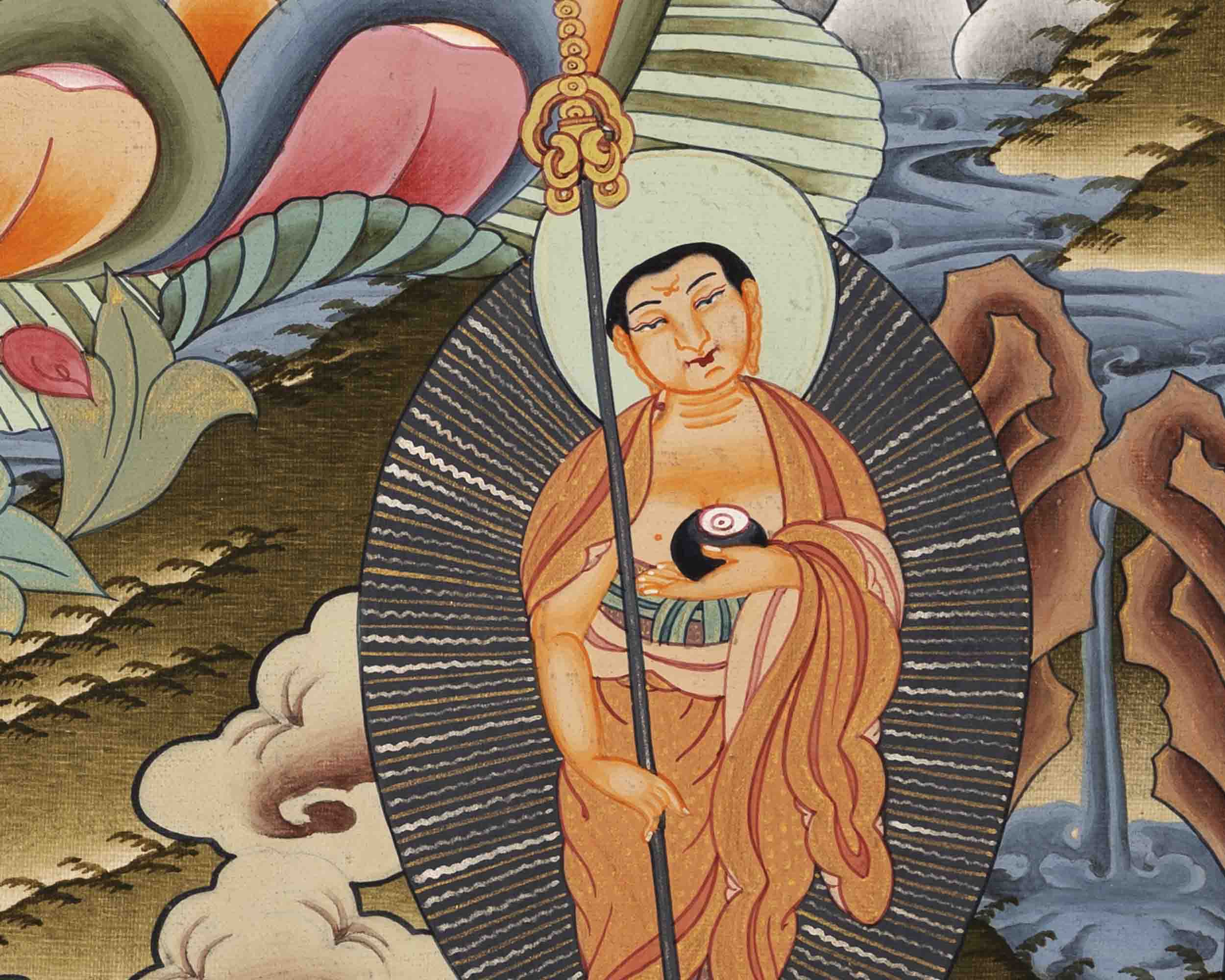 Shakyamuni Buddha Thangka | Tibetan Buddhist Painting