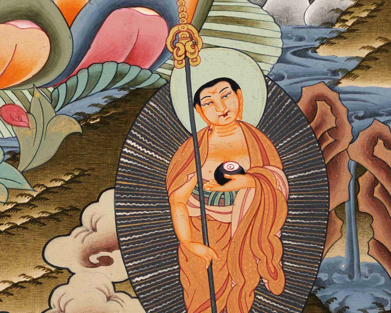 Shakyamuni Buddha Thangka | Tibetan Buddhist Painting