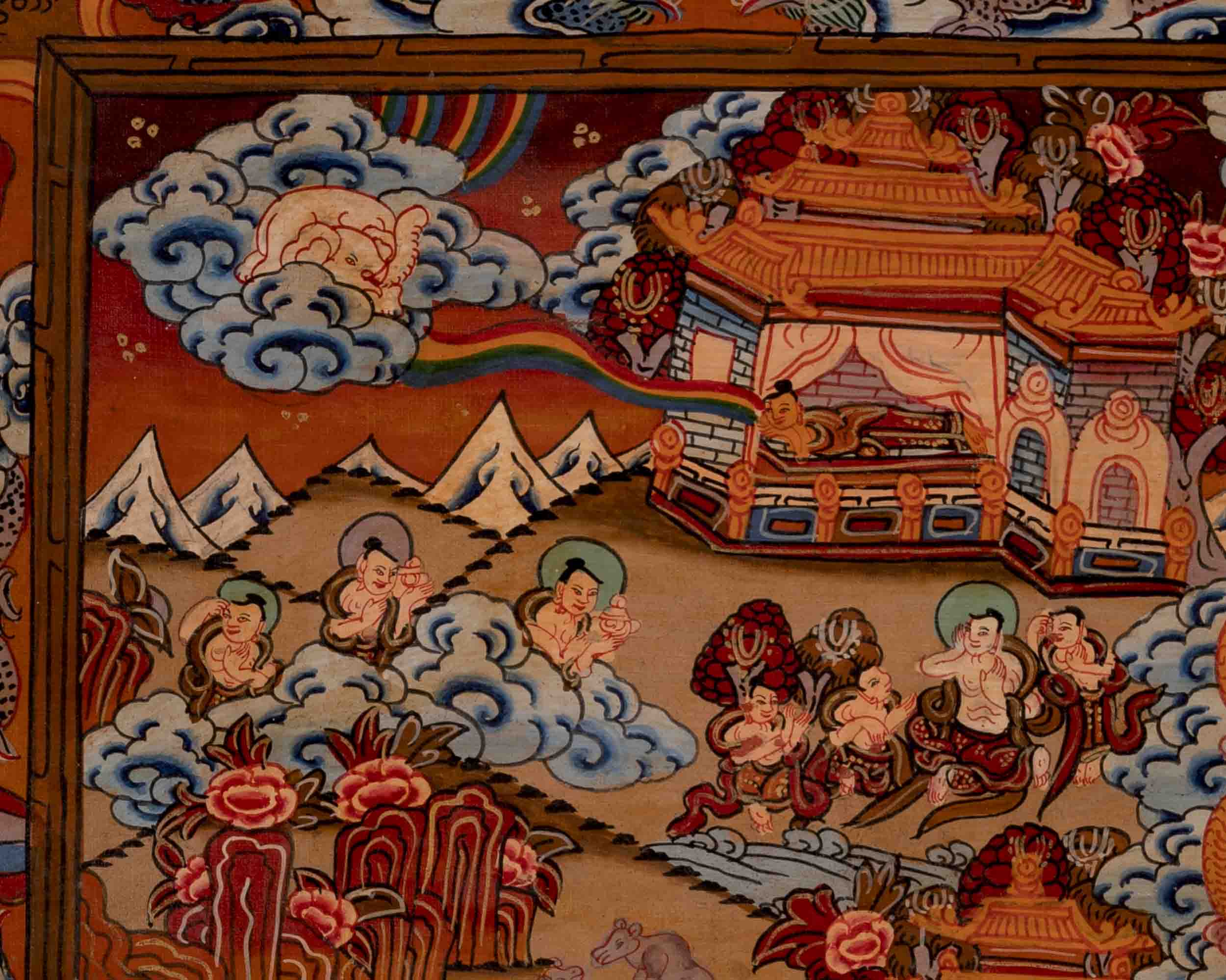 Buddha life Story | Art Painting