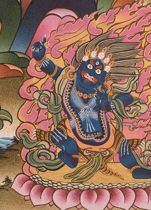 Traditional Manjushri Thangka | Traditional Painting