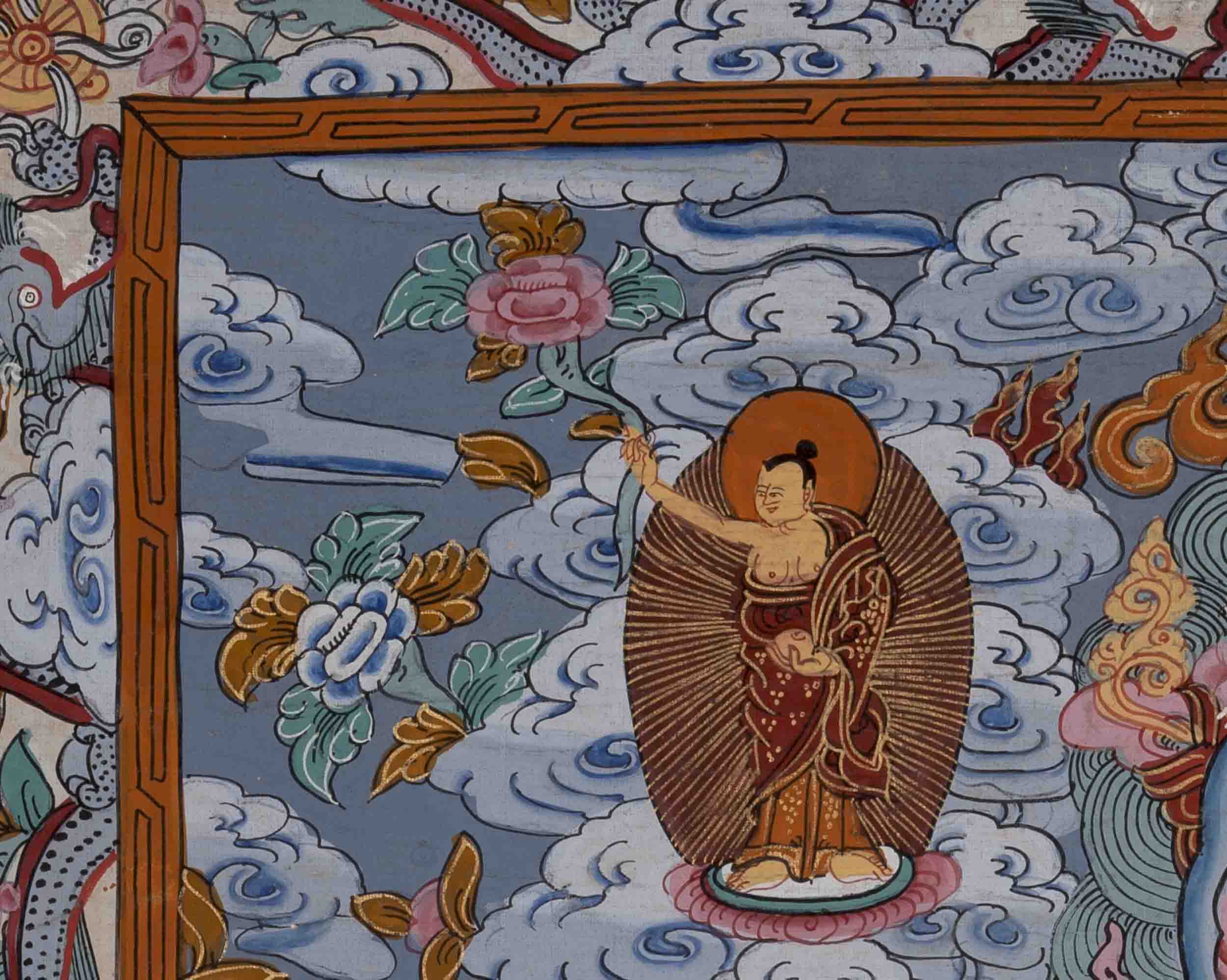 Wheel of Life | Traditional Tibetan Thangka | Wall Decors