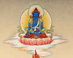 2 Armed Chakrasamvara Thangka Print