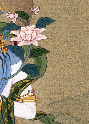 Thangka White Tara | Tibetan Tara Painting