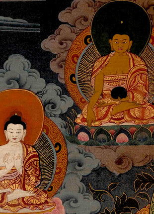 Avalokitesvara Chengrezig | Traditional Tibetan Thangka | Wall Decors