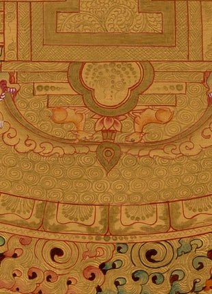 White Tara Mandala Thangka | Wall Decoration Painting