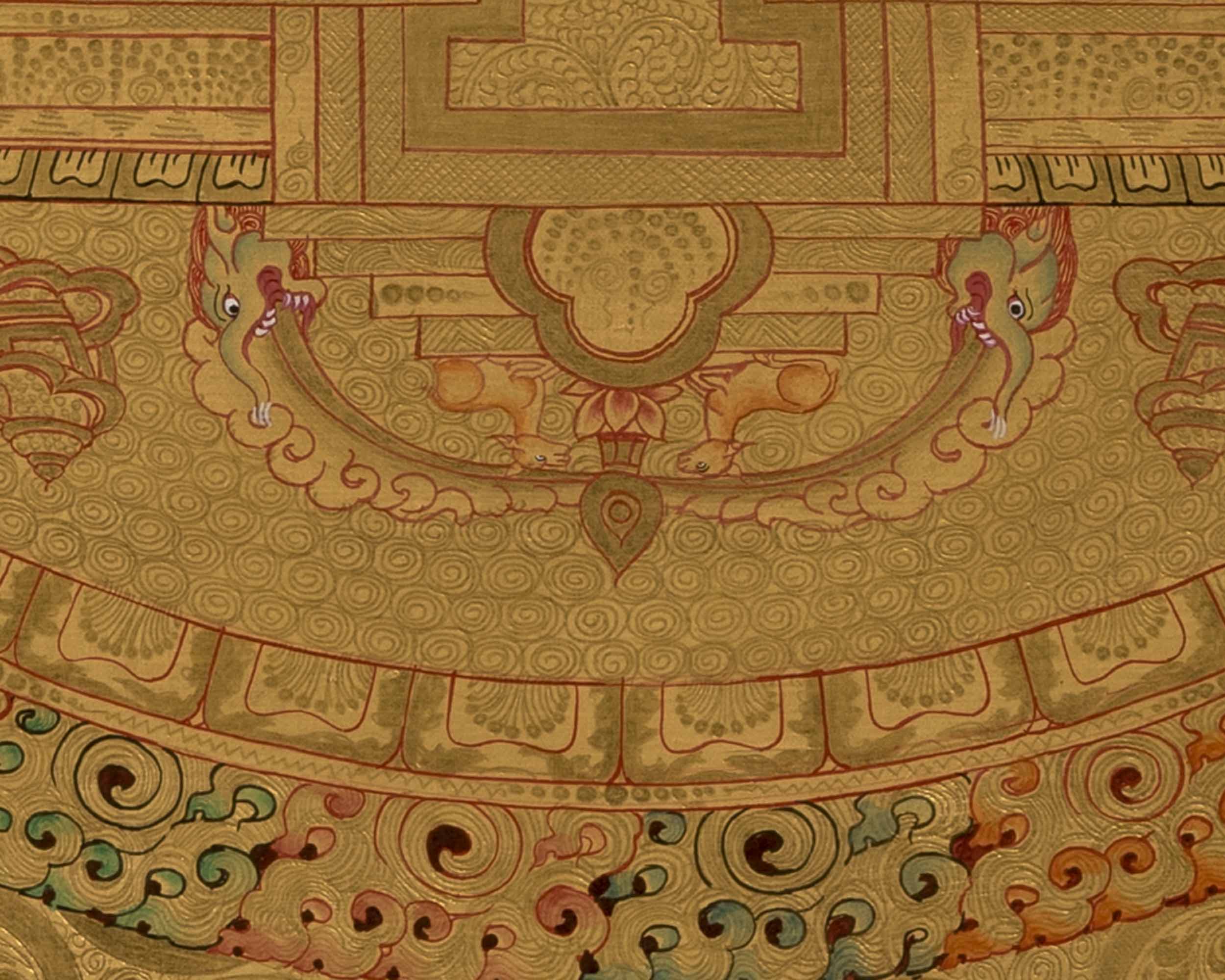 White Tara Mandala Thangka | Wall Decoration Painting