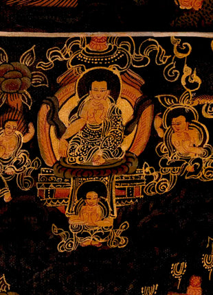 Buddha Mandala Art | Traditional Tibetan Thangka | Wall Decors