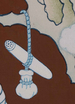 Jetsun Milarepa Hand-Painted Thangka Art | Tibetan Buddhist Master Art For Daily Practice