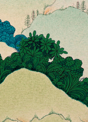 Manjushree | Bodhisattva Thangka | Traditionally Hand-painted Buddhist Art