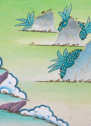 Yab Yum Buddha Thangka | Samantabhadra | Traditional Wall Decors