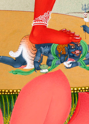 Vajrayogini Thangka Print | The Red Dakini of Vajrayana