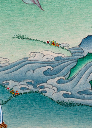 Sukhasiddhi Thangka | Dakini of Magical Illusion