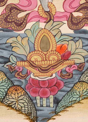 Avalokitesvara Chengrezig Thangka | Traditional Tibetan Art