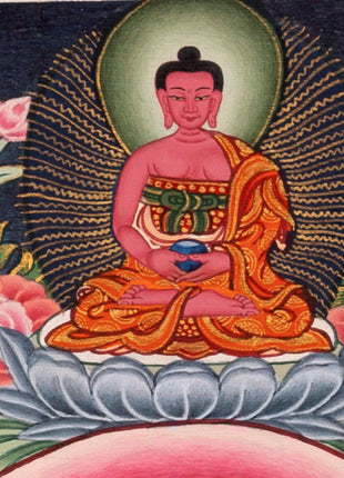 Bhaisajyaguru Thangka | Original Hand-Painted Tibetan Art