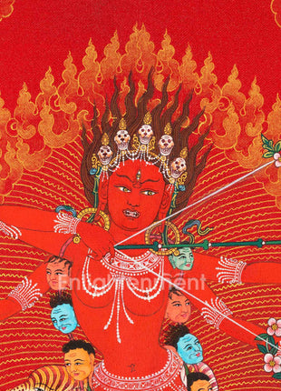 Kurukulla | Traditional wall decor| Gifts for Buddhists