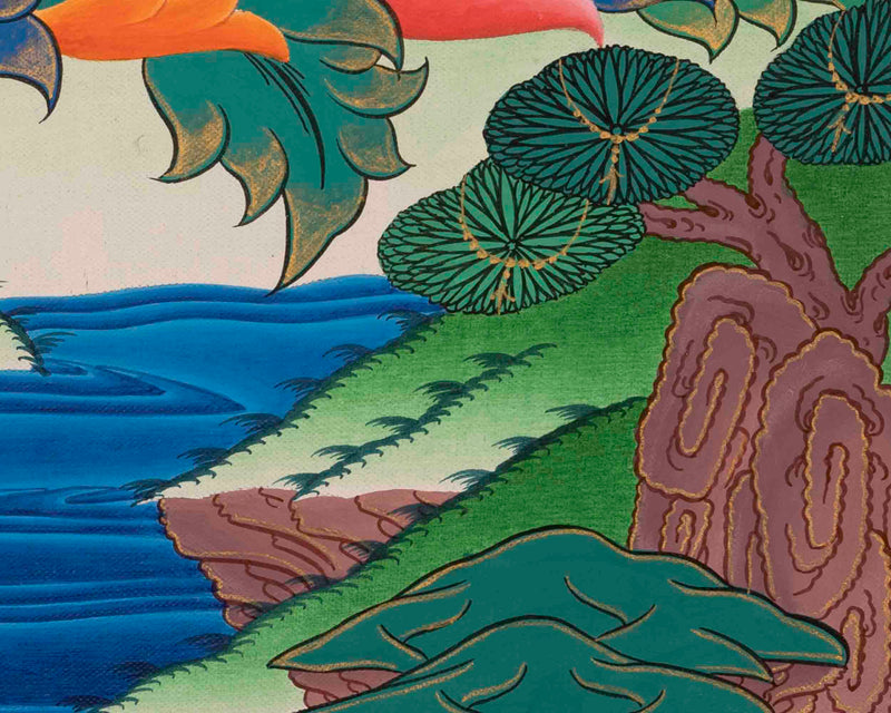 Yab Yum Buddha Thangka | Samantabhadra | Buddhist Artwork