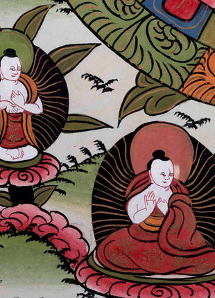 Three Mandala Thangka | Religious Buddhist Painting | Wall Decors