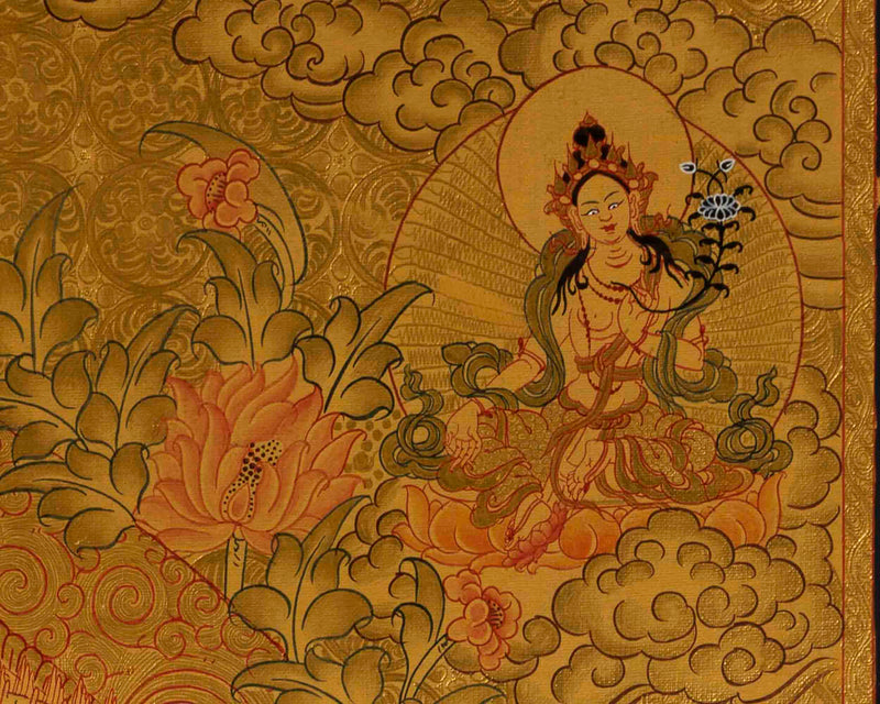 1000 Armed Avalokiteshvara Thangka | Wall Hanging Decoration