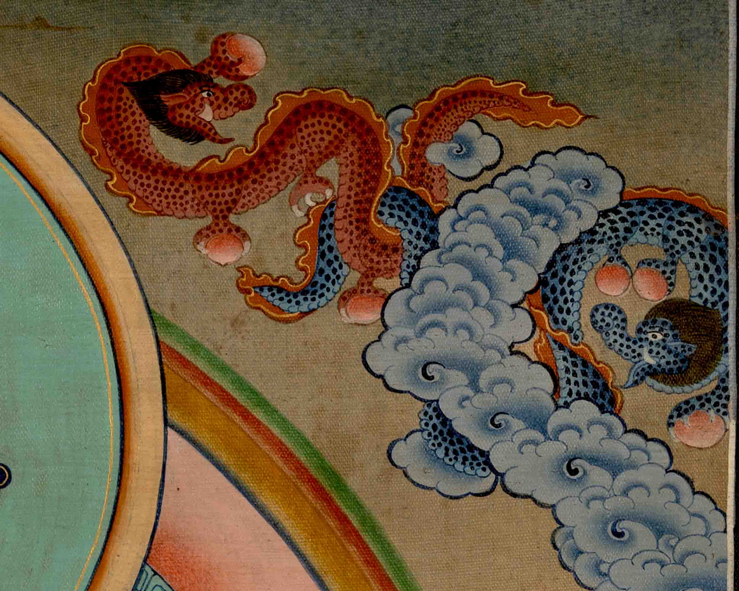Guru Rinpoche Padmasambhava | Buddhist Thangka Art | Wall Decors