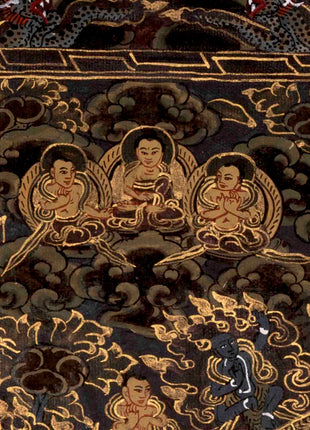 Vintage Shakyamuni Buddha Mandala  | Wall Decoration Painting