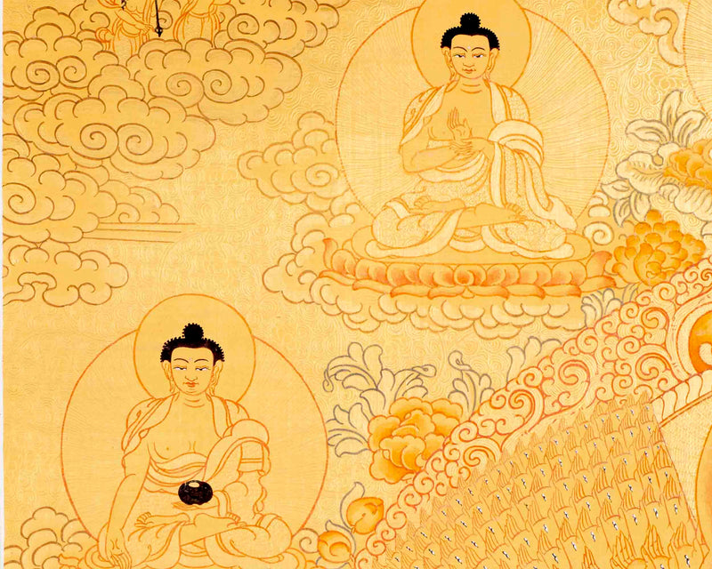 1000 Armed Avalokiteshvara Thangka | Wall Hanging Meditation Art
