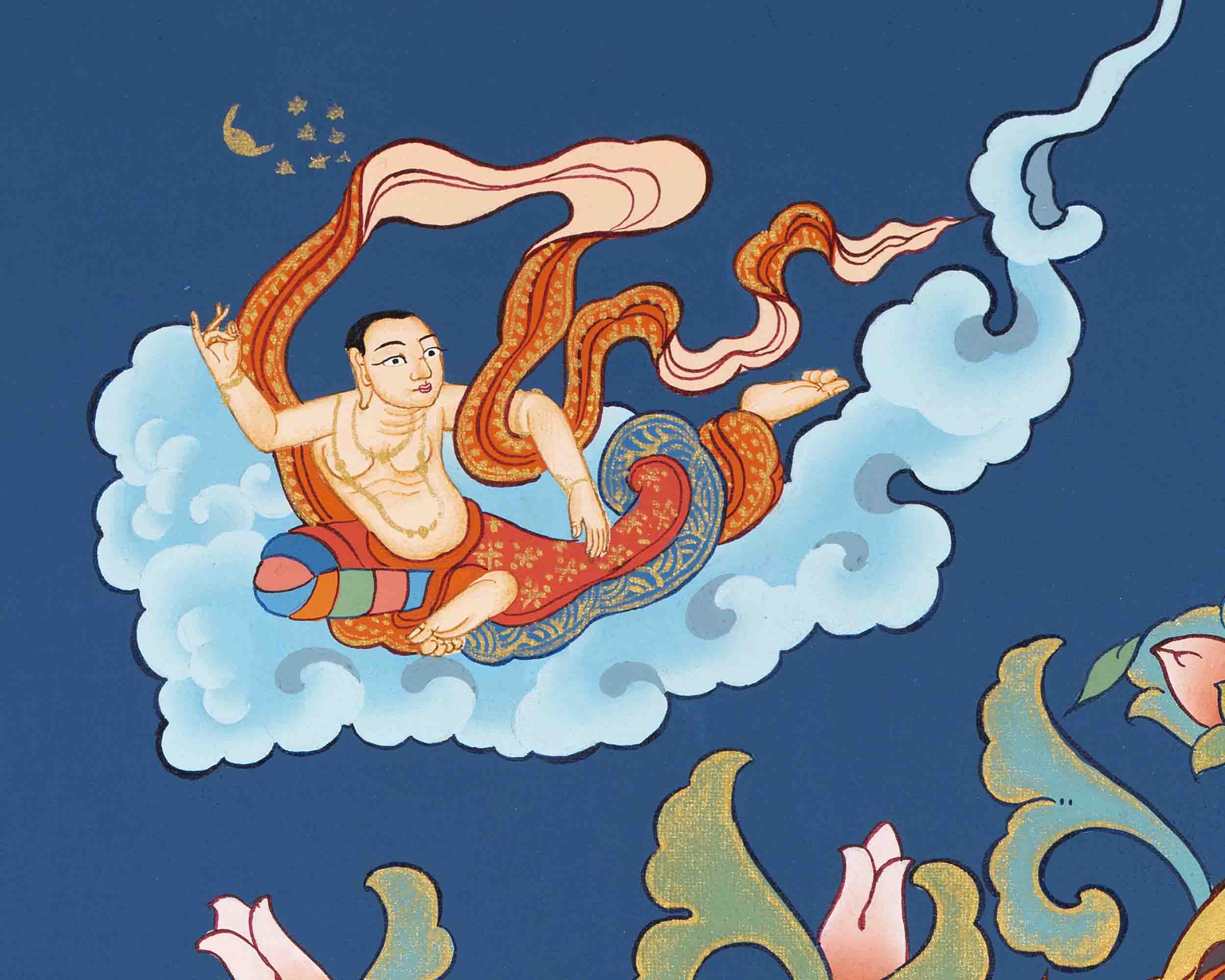 Shakyamuni Buddha Thangka | Tibetan Buddhist Wall Decoration Painting