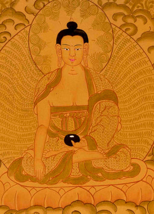 White Tara Thangka Painting | Meditation Canvas Art