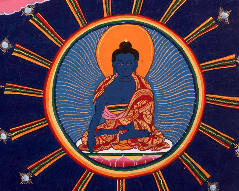 Guru Rinpoche Thangka | Buddhist Gifts | Wall Decors