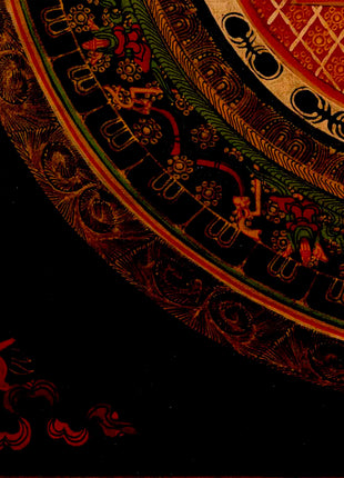 Mandala Tibetan Buddhist Thangka | Zen Buddhism