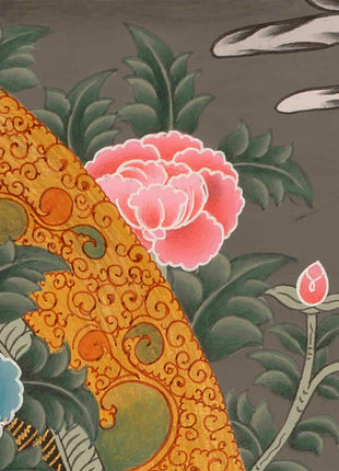 Quality Green Tara | Traditional Tibetan Thangka | Religious Wall Decoration
