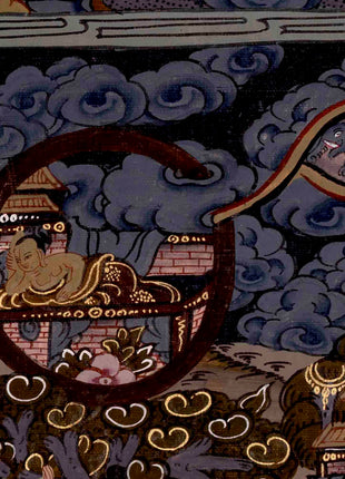 Shakyamuni Buddha Life | Wall Decors | Traditional Thangka Art