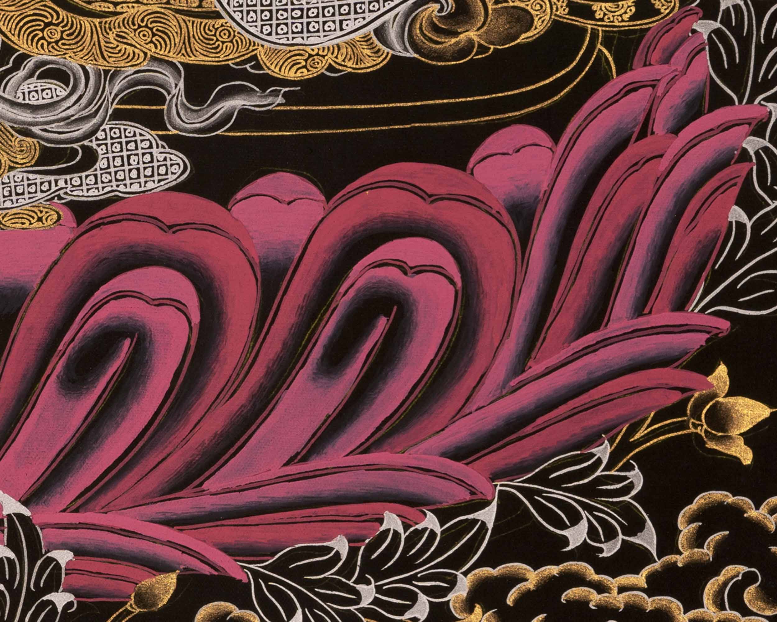 Female Green Tara | Handpainted Thangka