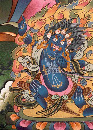 Avalokiteshvara Chengrezig Thangka | Wall Decoration Thangka Painting