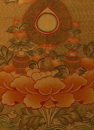 Healing Buddha Thangka | Bhaisajyaguru Thangka | Wall Hanging Decors