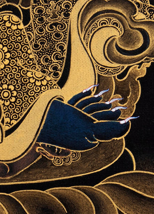Dorje Bernakchen | The Great Black Cloak | Mahakala Thangka