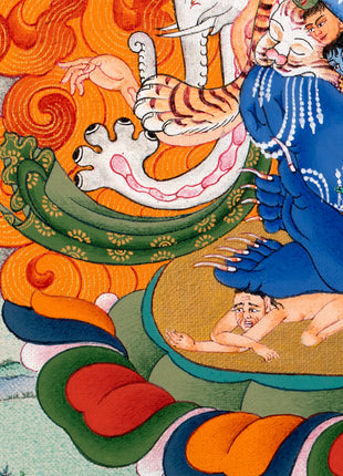 Vajrakilaya Thangka | Yidam
