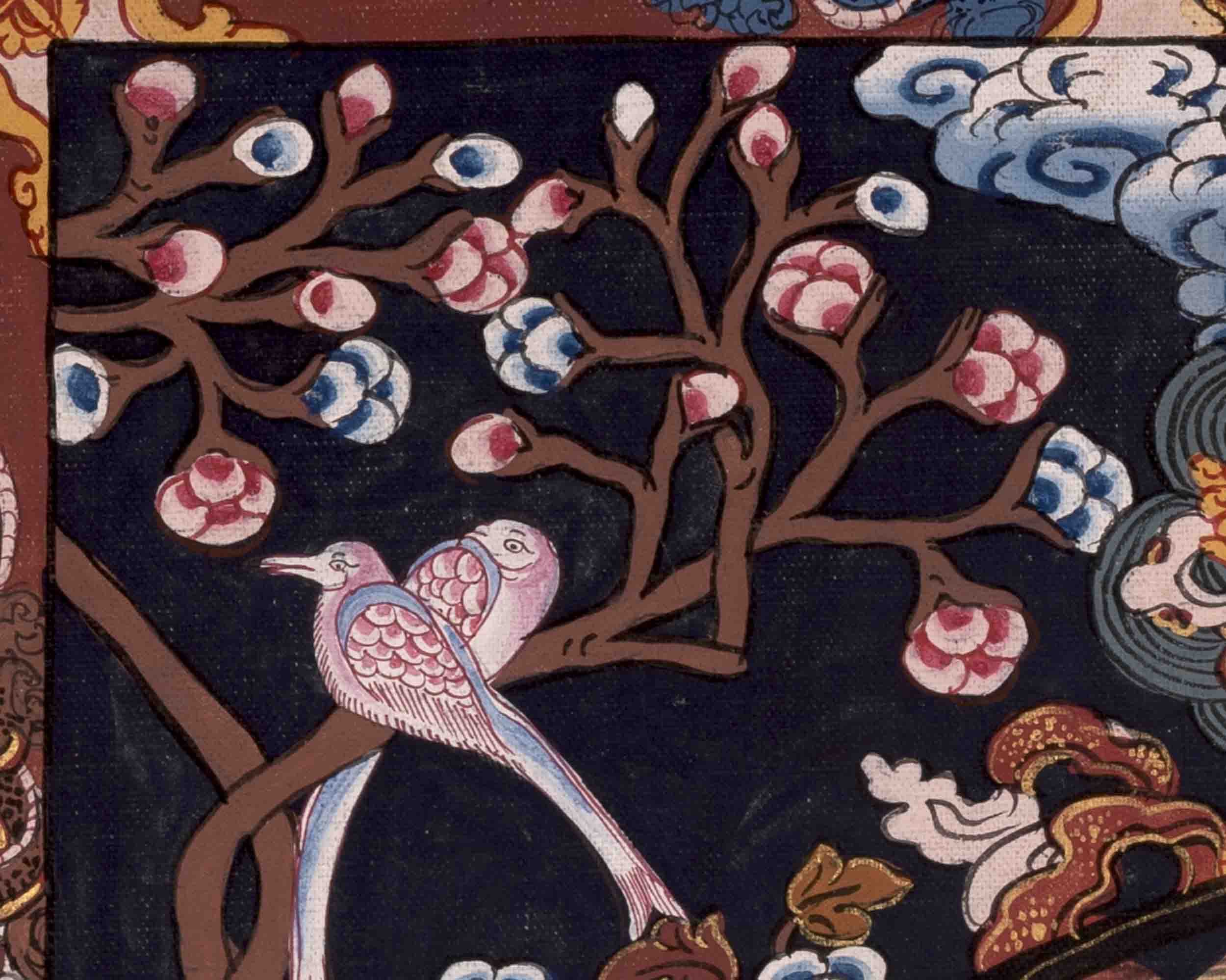 Tibetan Wheel Of Life Thangka | Buddhist Gifts