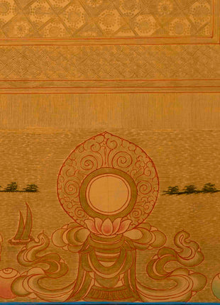 Tibetan Shakaymauni Thangka | Tibetan Buddha Artwork