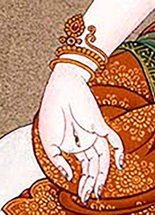 White Tara Thangka | Himalayan Buddhist Art | Female Bodhisattva