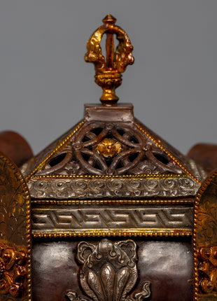 Lotus Incense Burner | Ritual Objects | Buddhist Altar Supplies