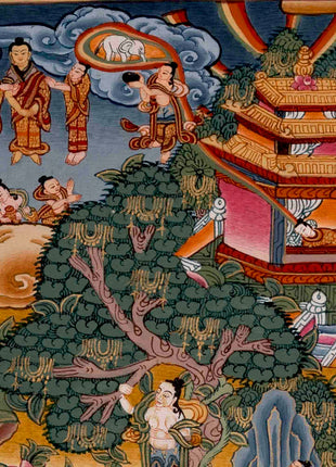 Buddhist Life Story Of Buddha | Wall Decors