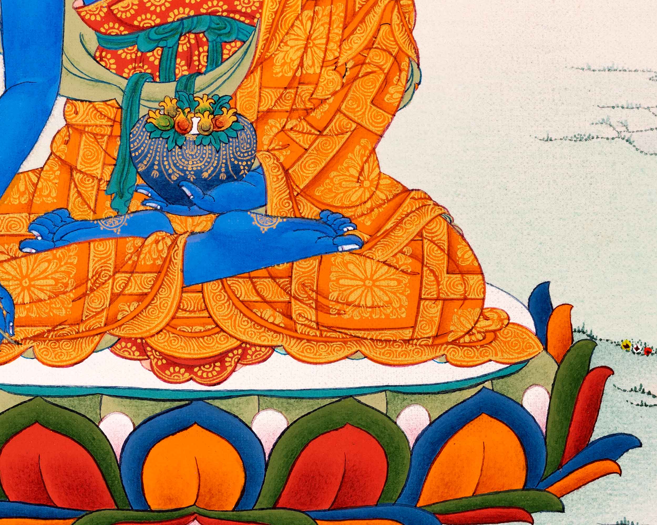 Small Thangka of Medicine Buddha