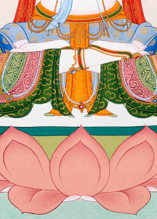 Namo Avalokiteshvara | Tibetan Chenrezig Thangka