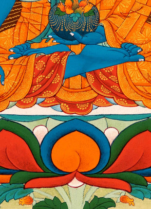 Medicine Buddha Art | Traditional Tibetan Thangka