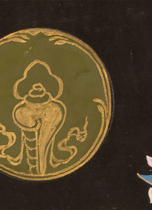 Eight Auspicious Symbol Thangka | Religious Mantra Art