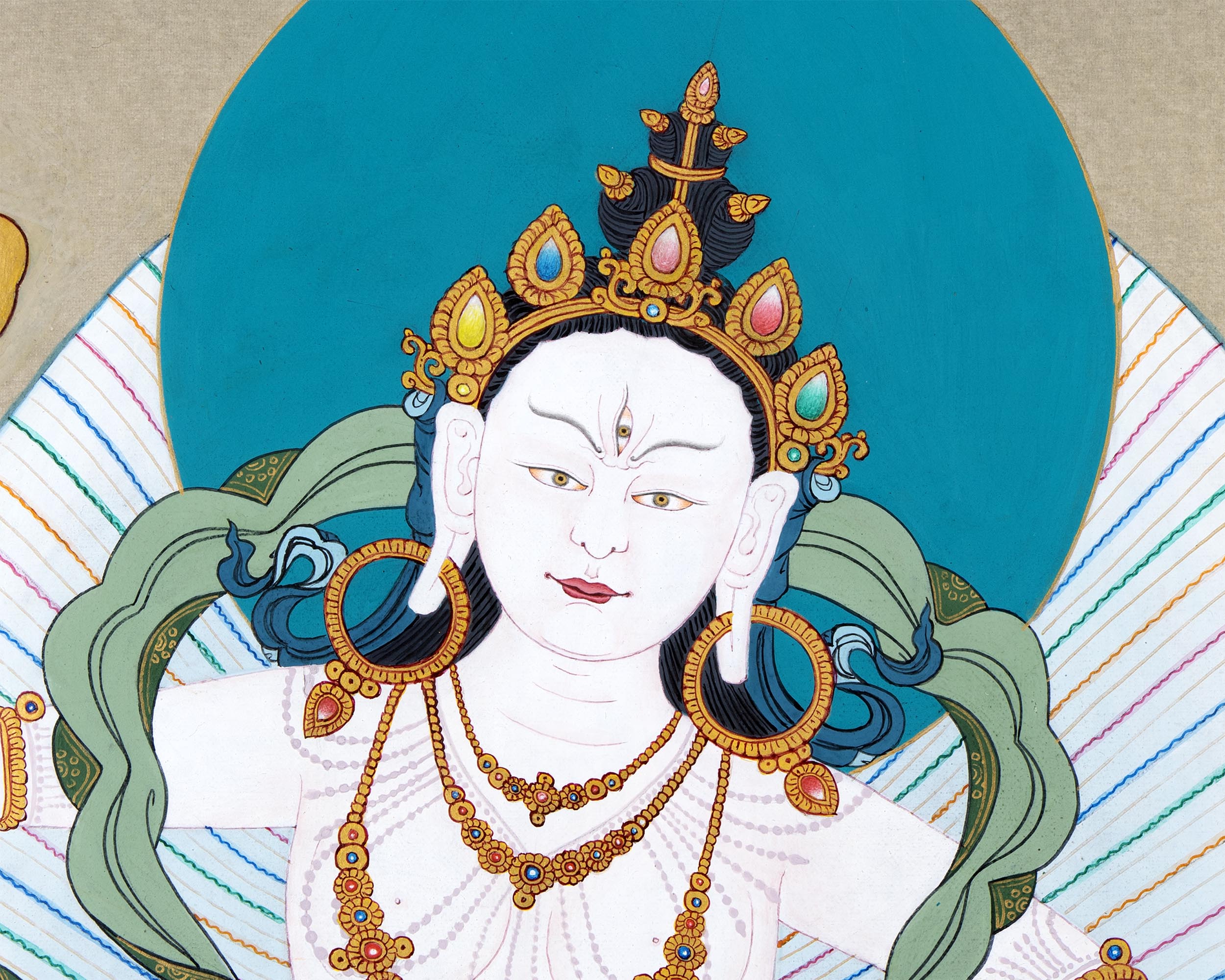 Machig Labdron Chod | Buddhist Painting Thangka | Yogini ...